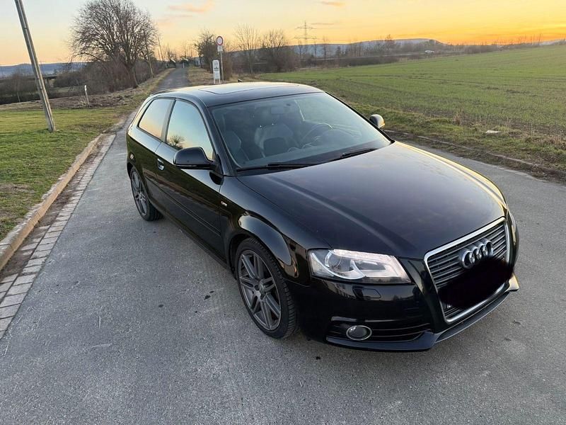 Gebraucht Audi A3 S-Line 163 PS (119 kW) 2009 Schwarz Kleinwagen
