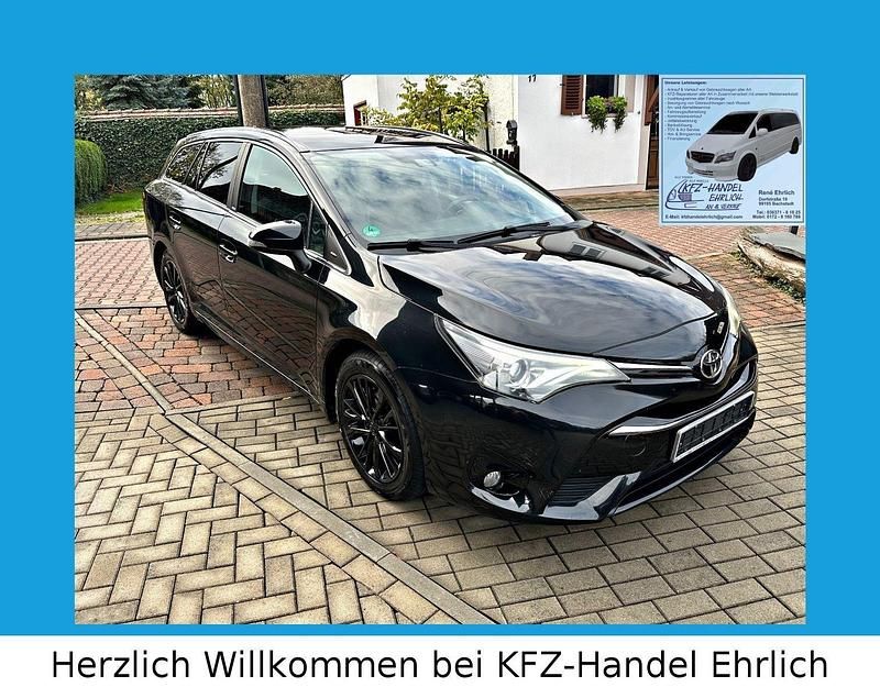Schwarz Gebraucht 2016 Toyota Avensis Edition-S Kombi | 11.499 € (Fairer Preis) - Bild 1/4
