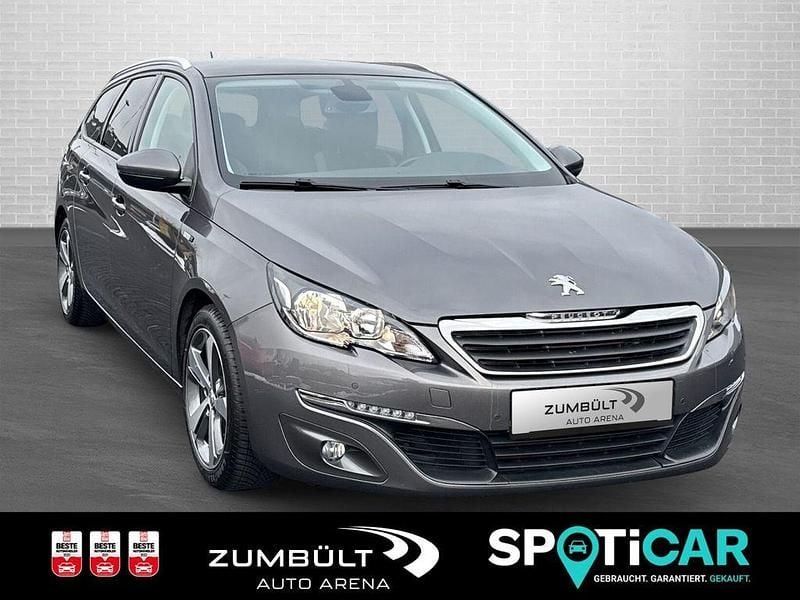 Gebraucht Peugeot 308 SW Style 110 PS (80 kW) 2016 Lackierung platiniumgrau/meta Kombi