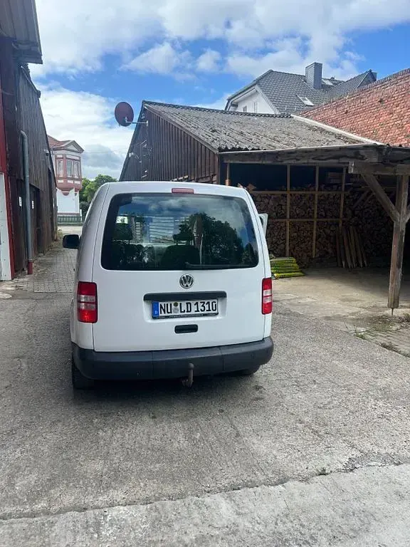 Gebraucht VW Caddy 102 PS (75 kW) 2014 Weiß Van / Kleinbus