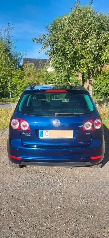 Gebraucht VW Golf Plus Cross Match 86 PS (63 kW) 2012 Blau Van / Kleinbus