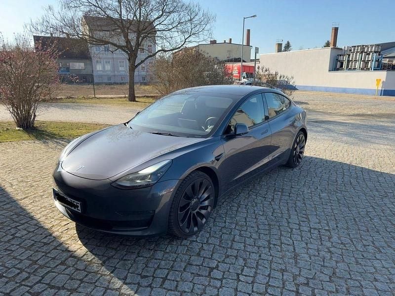 Gebraucht Tesla Model 3 Performance 377 kW (513 PS) 2022 Grau Limousine