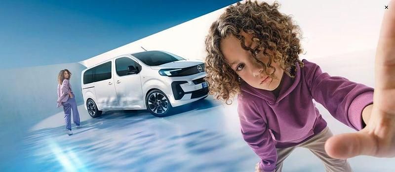 Weiß Neu 2025 Opel Zafira Life Edition Van | 36.880 € (Fairer Preis) - Bild 1/3