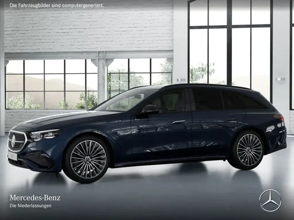 Gebraucht Mercedes E220 AMG line 197 PS (144 kW) 2026 Blau Limousine