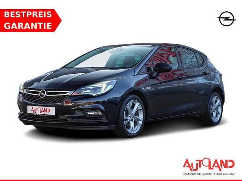 Blau Gebraucht 2018 Opel Astra Limousine | 10.990 € (Fairer Preis) - Bild 1/4