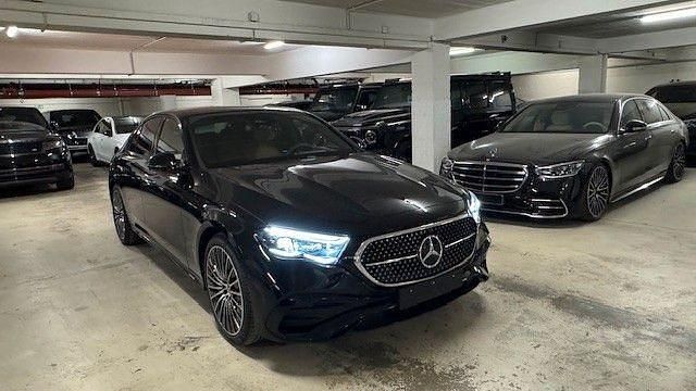 Schwarz Neu 2025 Mercedes E200 AMG Line Premium Limousine | 73.000 € (Superpreis) - Bild 1/4