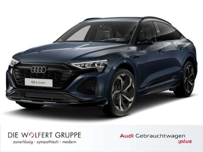 Plasmablau metallic Neu 2025 Audi Q8 e-tron S-Line SUV | 72.270 € (Superpreis) - Bild 1/4