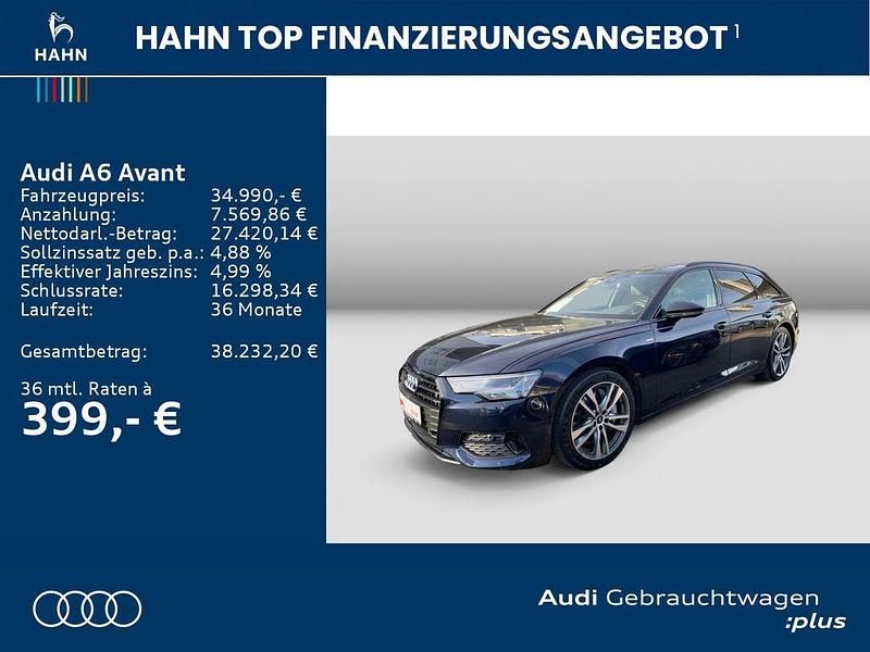 Gebraucht Audi A6 S-Line 299 PS (219 kW) 2022 Blau Kombi
