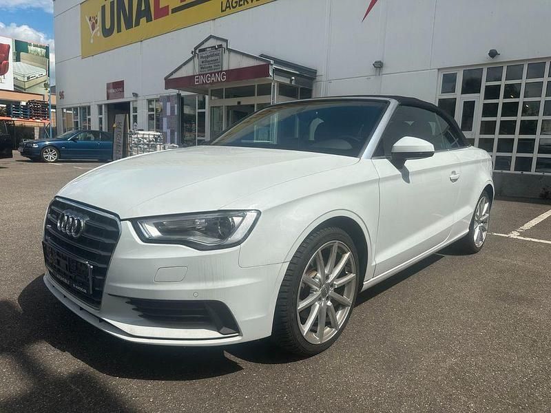 Weiß Gebraucht 2015 Audi A3 Cabriolet Attraction Cabrio | 18.990 € (Guter Preis) - Bild 1/4