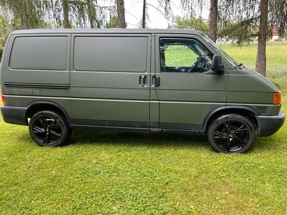 Gebraucht VW Transporter 88 PS (64 kW) 2002 Grün Van