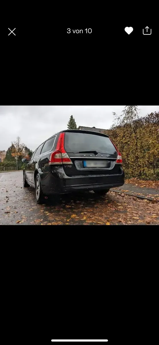 Gebraucht Volvo V70 Standard 120 PS (88 kW) 2015 Schwarz Kombi