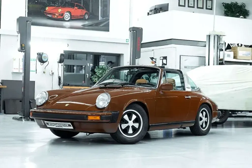 Gebraucht Porsche 911 165 PS (121 kW) 1976 Braun Cabrio