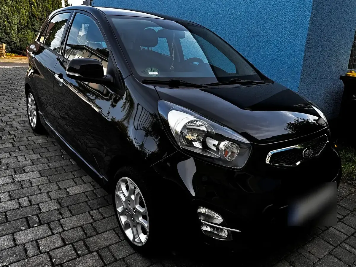 Gebraucht Kia Picanto 87 PS (63 kW) 2014 Schwarz Kleinwagen