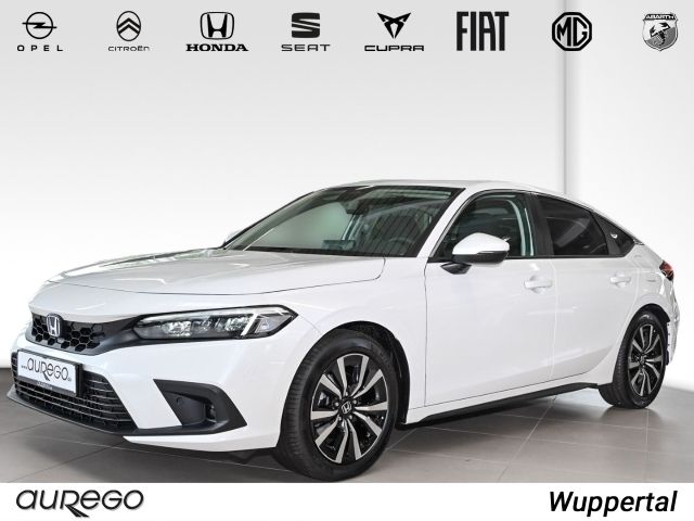 Weiss Gebraucht 2024 Honda Civic Elegance Limousine | 38.870 € - Bild 1/4