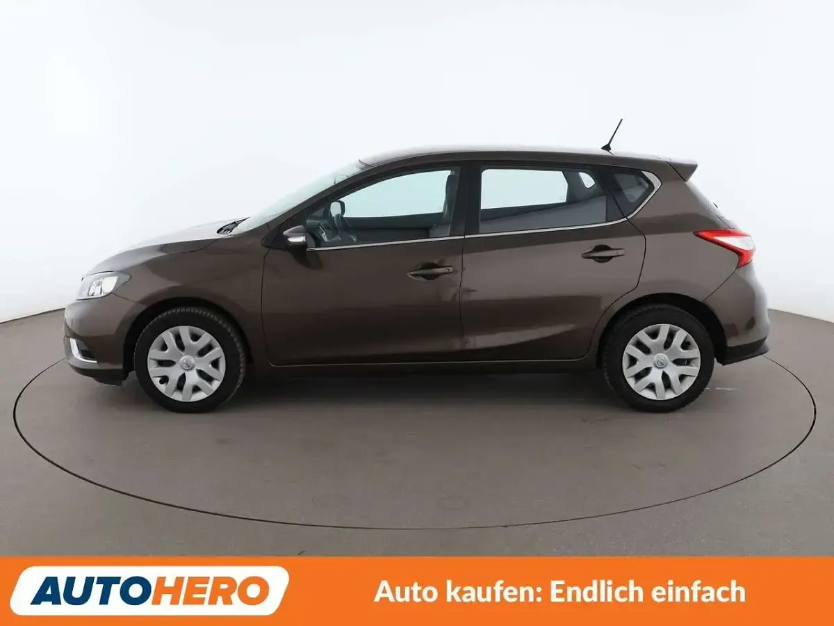 Gebraucht Nissan Pulsar Visia 116 PS (85 kW) 2017 Braun Kleinwagen