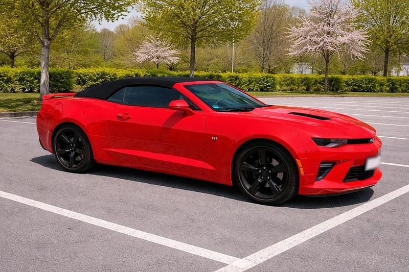 Gebraucht Chevrolet Camaro SS 460 PS (338 kW) 2016 Rot Cabrio