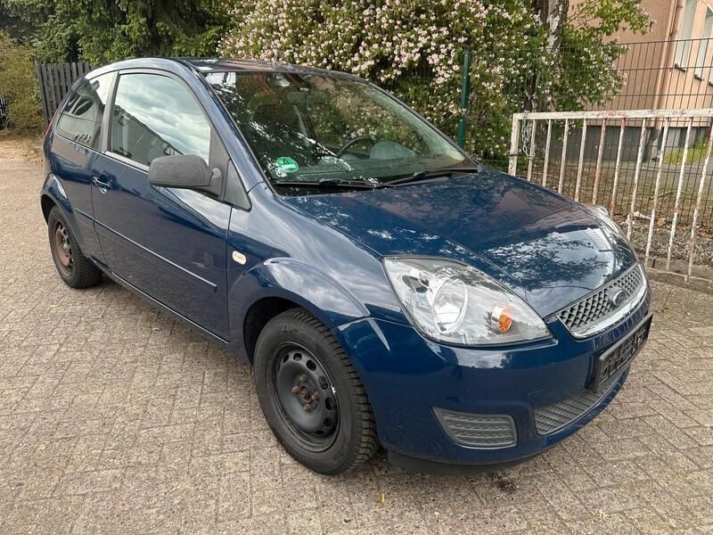 Blau Gebraucht 2008 Ford Fiesta Kleinwagen | 500 € (Superpreis) - Bild 1/4