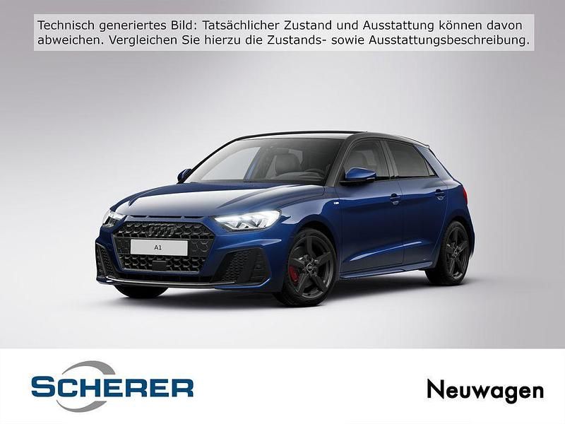 Blau Neu 2025 Audi A1 Sportback S-Line Kleinwagen | 33.804 € (Fairer Preis) - Bild 1/4