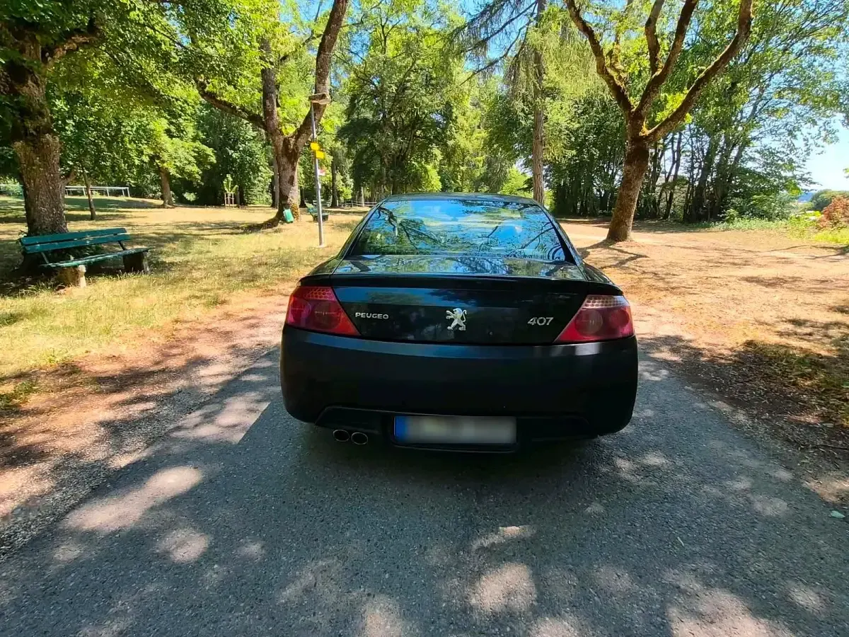 Gebraucht Peugeot 407 Coupe 204 PS (150 kW) 2006 Schwarz Coupé