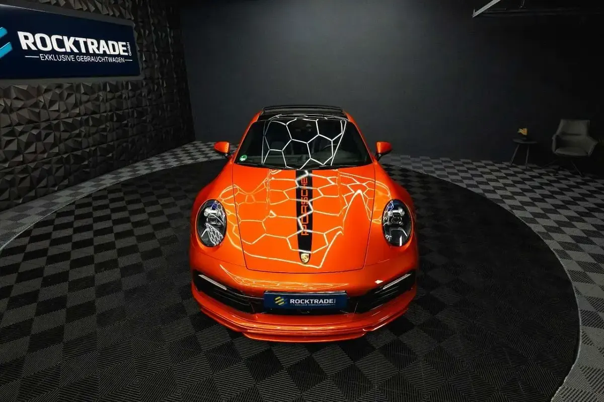 Gebraucht Porsche 911 Carrera 4S 450 PS (330 kW) 2020 Orange Coupé