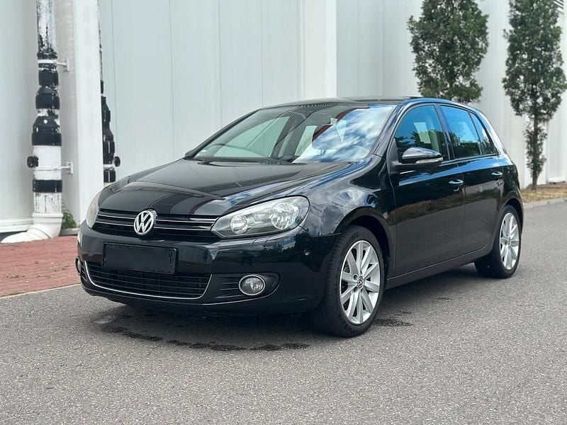 Schwarz Gebraucht 2008 VW Golf VI Highline Limousine | 5.890 € (Etwas zu teuer) - Bild 1/4