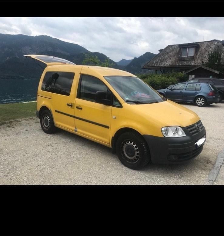 Gelb Gebraucht 2006 VW Caddy Van / Kleinbus | 1.990 € (Superpreis) - Bild 1/4
