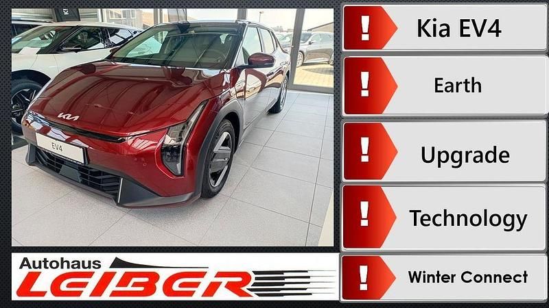 Neu Kia EV4 Earth 150 kW (204 PS) 2026 Rot Limousine