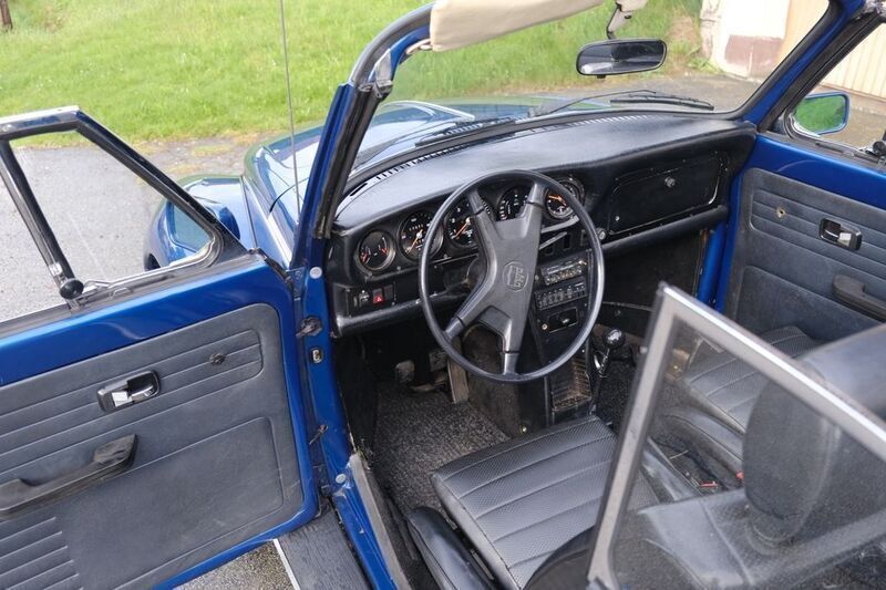 Gebraucht VW Käfer 50 PS (36 kW) 1972 Blau Cabrio