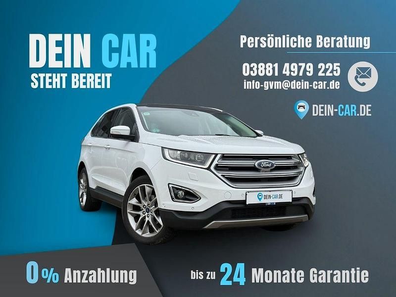 Weiß Gebraucht 2017 Ford Edge Titanium SUV | 24.990 € (Etwas zu teuer) - Bild 1/4