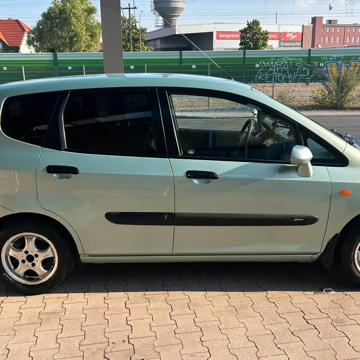 Gebraucht Honda Jazz 83 PS (61 kW) 2003 Grün Kleinwagen