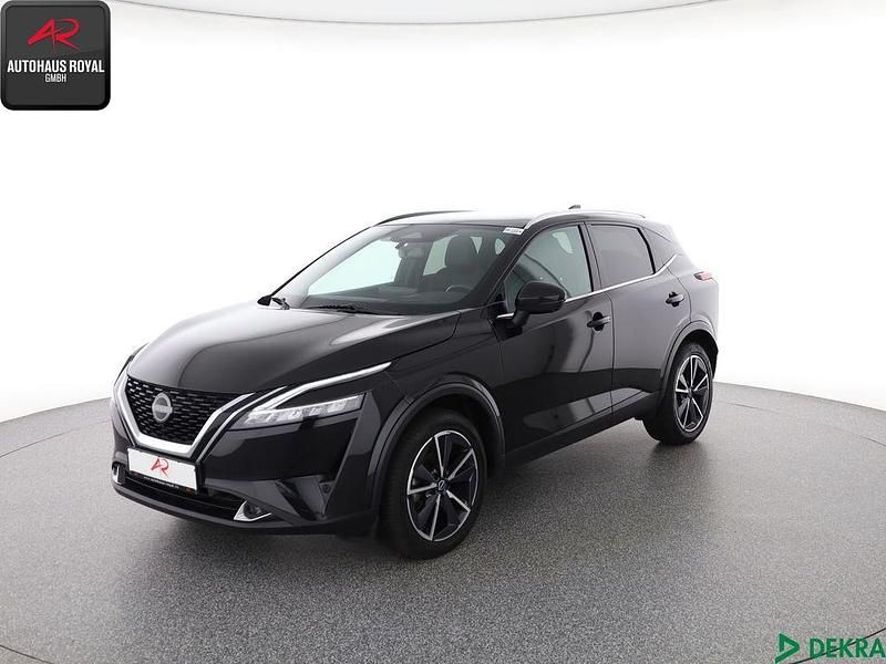 Schwarz (metallic) Gebraucht 2023 Nissan Qashqai Tekna SUV | 25.380 € (Fairer Preis) - Bild 1/4