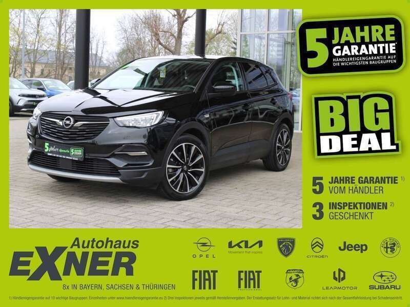 Diamant schwarz Gebraucht 2021 Opel Grandland X Elegance SUV | 19.950 € (Guter Preis) - Bild 1/4