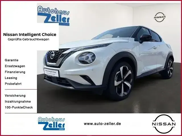 Second-hand Nissan Juke Tekna 117 CP (86 kW) 2020 Alb SUV