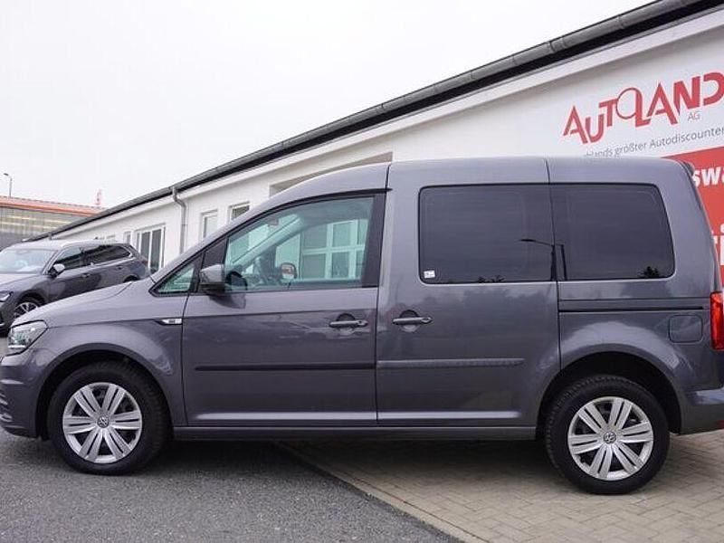 Gebraucht VW Caddy 131 PS (96 kW) 2019 Indiumgrau metallic Van / Kleinbus