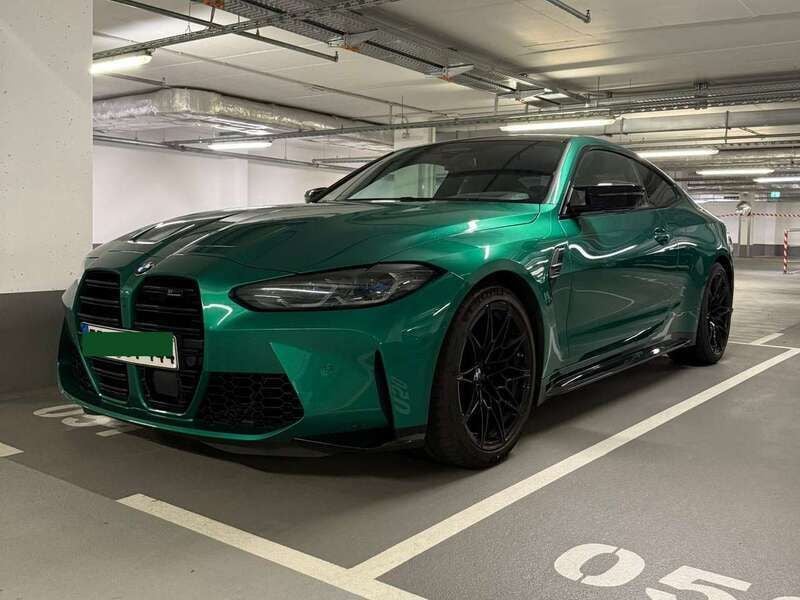 Grün Gebraucht 2021 BMW M4 Competition Edition Coupé | 67.500 € (Superpreis) - Bild 1/4