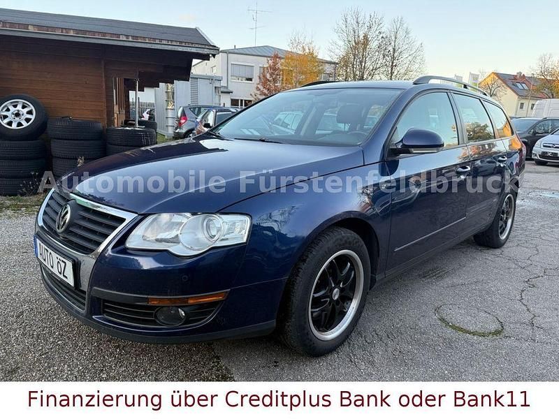 Blau Gebraucht 2009 VW Passat Trendline Kombi | 1.790 € (Superpreis) - Bild 1/4