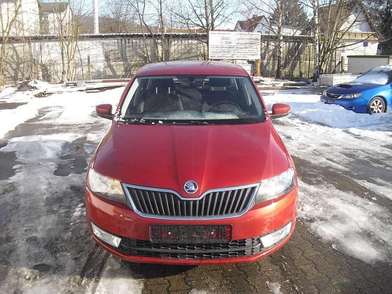 Gebraucht Skoda Rapid 110 PS (80 kW) 2016 Rot (metallic) Kombi