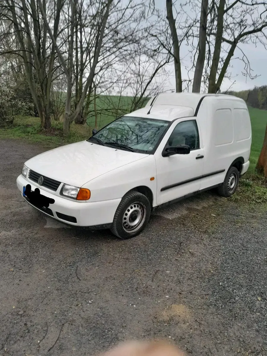 Gebraucht VW Caddy 64 PS (47 kW) 2002 Weiß Van / Kleinbus