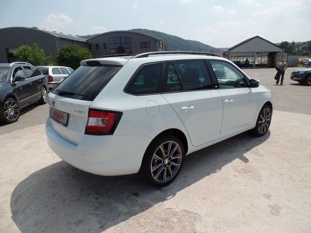 Gebraucht Skoda Fabia Joy 110 PS (80 kW) 2016 Weiß Kleinwagen