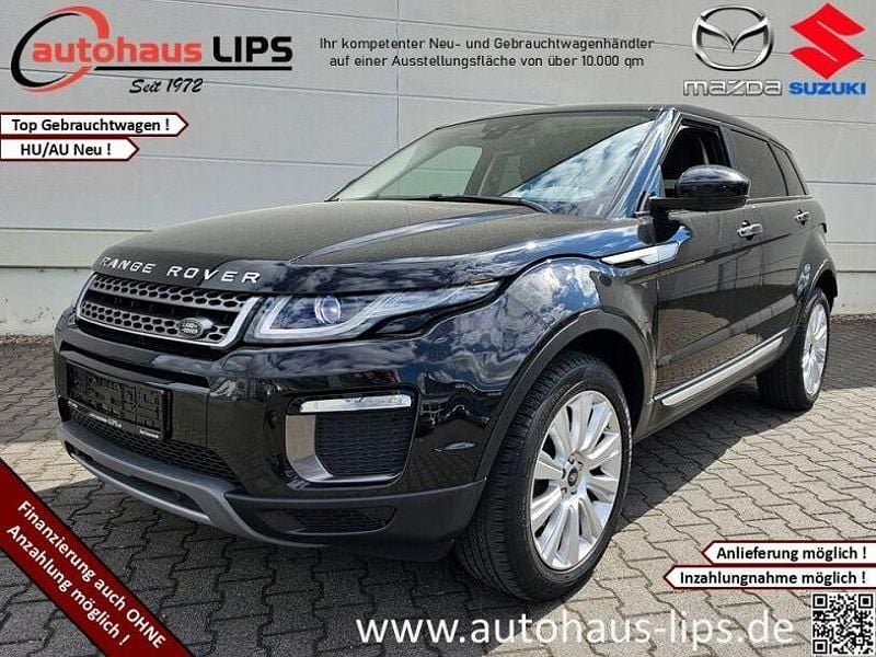 Santorini black Gebraucht 2018 Land Rover Range Rover evoque HSE SUV | 25.590 € (Teuer) - Bild 1/4