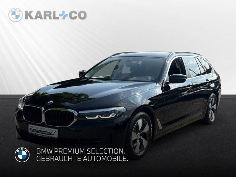 Schwarz Gebraucht 2021 BMW 520 Kombi | 29.998 € (Fairer Preis) - Bild 1/4