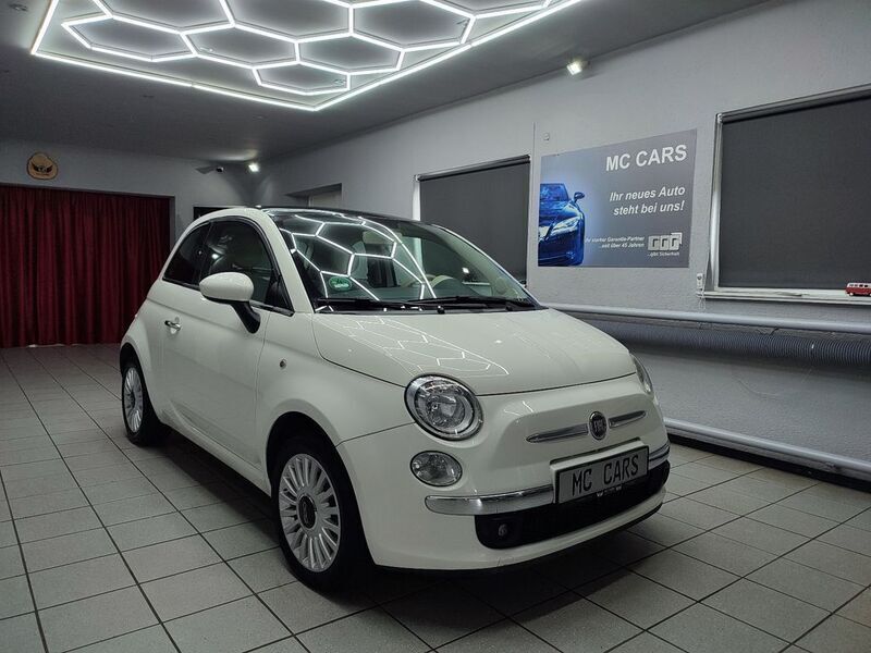 Weiß Gebraucht 2009 Fiat 500 Lounge Kleinwagen | 3.999 € (Fairer Preis) - Bild 1/4
