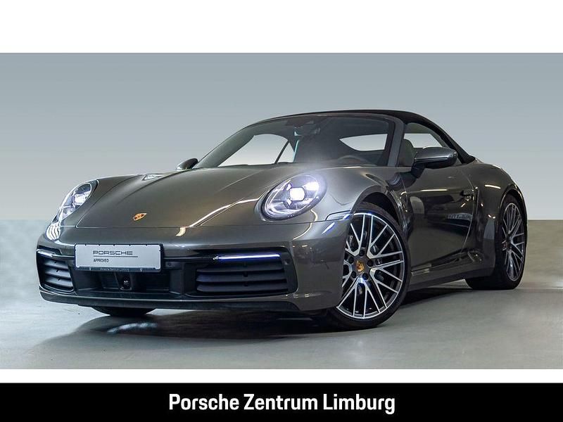 Grün Gebraucht 2021 Porsche 911 Carrera 4 Cabriolet Cabrio | 124.790 € (Fairer Preis) - Bild 1/4