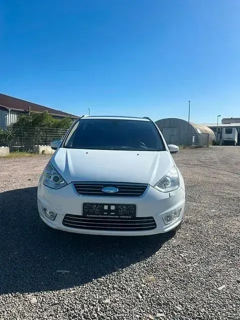 Gebraucht Ford Galaxy Titanium 203 PS (149 kW) 2011 Weiß Van / Kleinbus