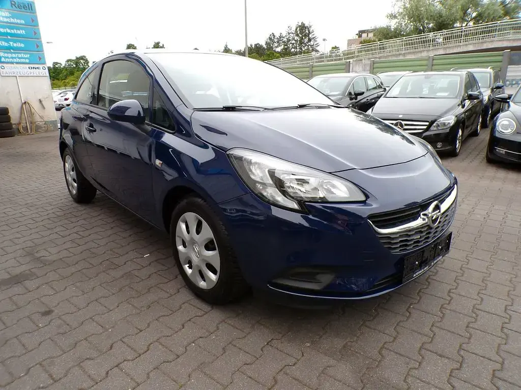 Gebraucht Opel Corsa 90 PS (66 kW) 2017 Blau Kleinwagen