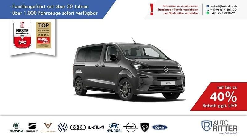 Neu Opel Zafira Edition 179 PS (131 kW) 2026 Merkur grau metallic/grau Van / Kleinbus