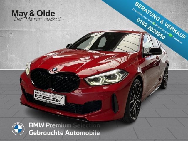 Rot Gebraucht 2021 BMW M135 Performance Kleinwagen | 29.999 € (Fairer Preis) - Bild 1/4