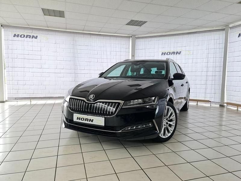 Gebraucht Skoda Superb Style 218 PS (160 kW) 2021 Cerna magic/black magic Kombi