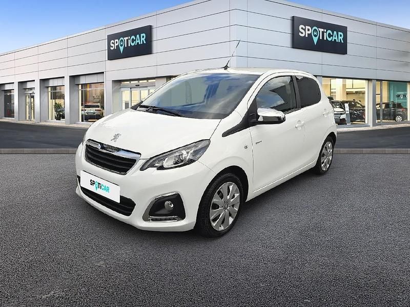 Weiß Gebraucht 2022 Peugeot 108 Style Kleinwagen | 9.980 € (Fairer Preis) - Bild 1/3