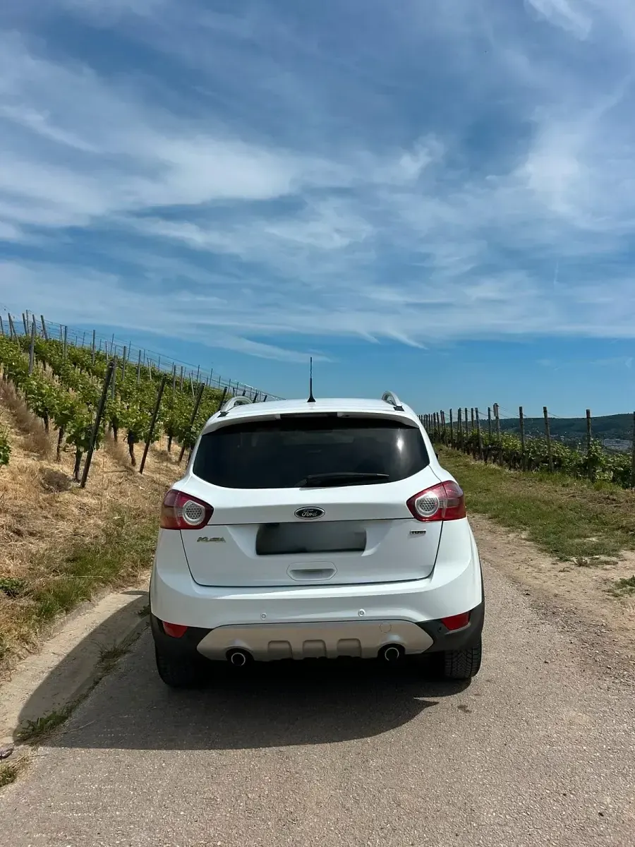 Gebraucht Ford Kuga Titanium 163 PS (119 kW) 2011 Weiß SUV